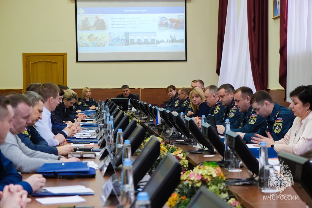 В Санкт-Петербурге обсудили вопросы формирования государственного задания в МЧС России