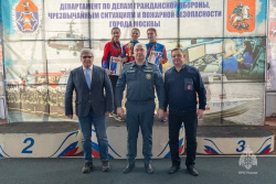 Спортсмены Академии в числе победителей Кубка Москвы по пожарно-спасательному спорту 