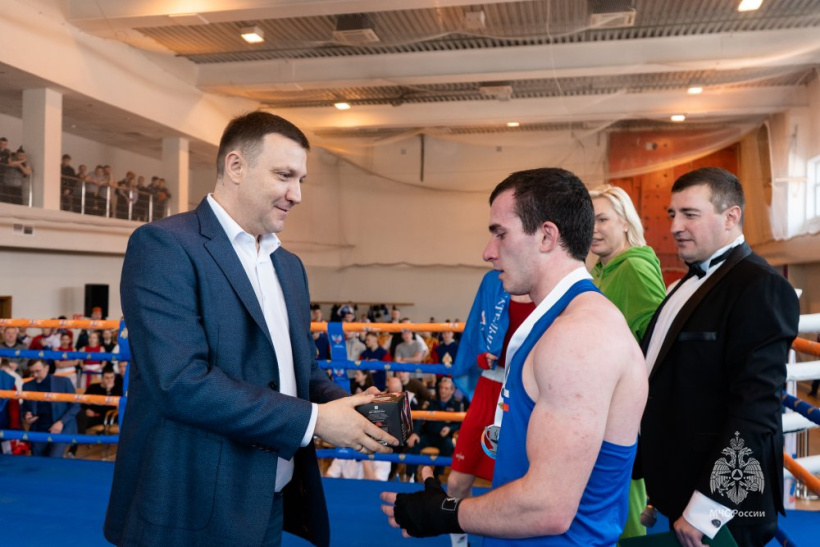 В Академии завершился Кубок МЧС России по боксу среди вузов чрезвычайного ведомства