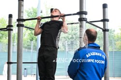 В Академии прошёл заключительный этап абитуриентских сборов – сдача вступительного испытания по физической подготовке