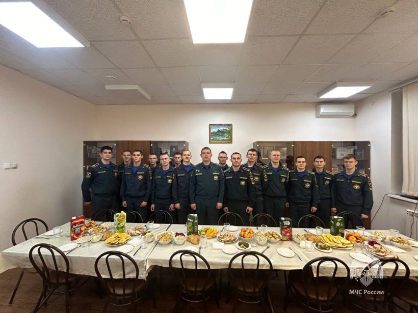 Курсанты встретили новый, 2024 год