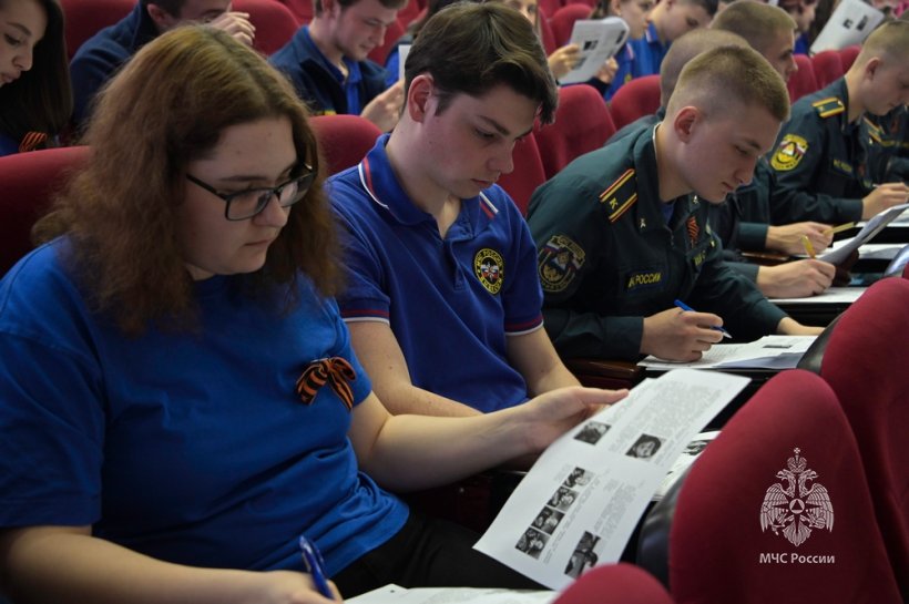 Личный состав Академии принял участие в Международной патриотической акции «Диктант Победы»