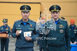 В Академии состоялось торжественное построение ко Дню пожарной охраны