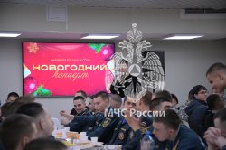 Курсанты Академии встретили Новый год