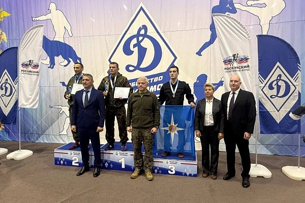 Курсант Академии впервые представил ведомство на пьедестале межведомственных соревнований по служебным единоборствам