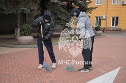 В Академии состоялся субботник 