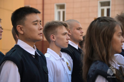 В Академии прошла торжественная линейка, посвященная Дню знаний