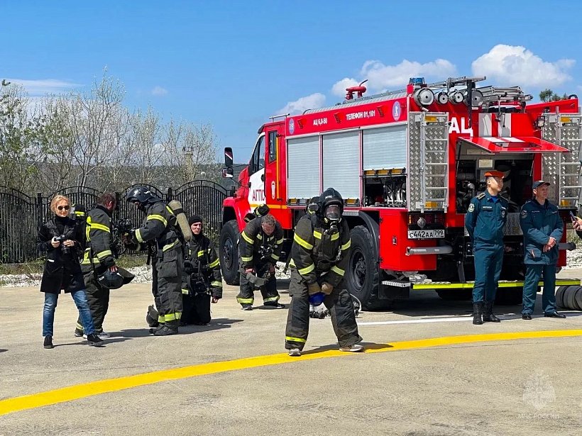 В УПСЧ Академии прошел пресс-тур для представителей СМИ