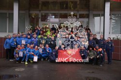 В Ногинском спасательном центре прошла торжественная церемония закрытия Чемпионата МЧС России по многоборью спасателей