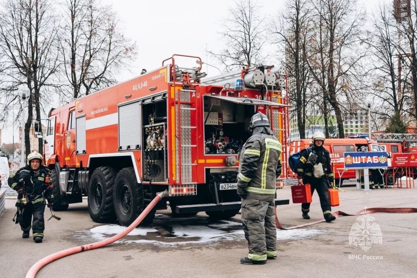 Опыт подмосковных пожарных перенимают иностранцы