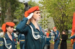 Личный состав Академии принял участие в церемонии возложения цветов в дань памяти воинам Великой Отечественной войны