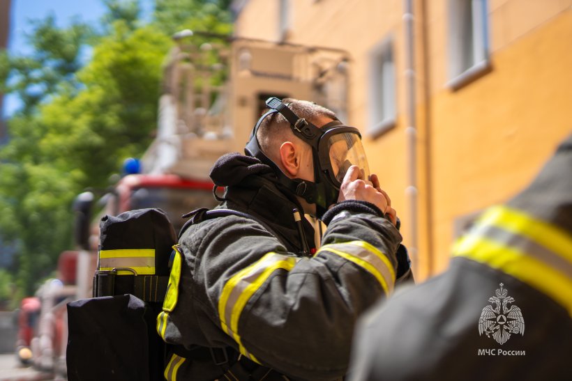 В Академии прошли тренировочные пожарно-тактические учения