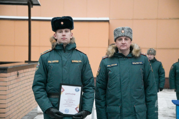 Определены призеры олимпиады по дисциплине «Пожарная тактика»