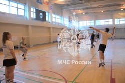 В  Академии состоялись V соревнования по бадминтону
