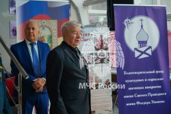 В Академии прошла выставка икон «Небесные покровители Армии и Флота России»