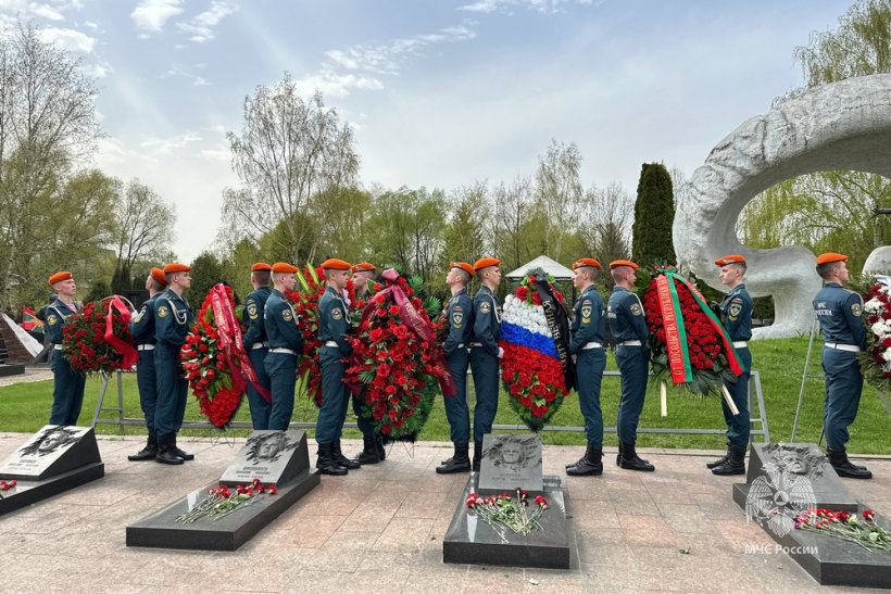 Личный состав Академии принял участие в мероприятиях, посвященных годовщине катастрофы на ЧАЭС