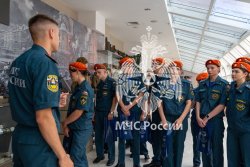 Академию посетили учащиеся кадетского класса «Спасатель» МБОУ СОШ №3