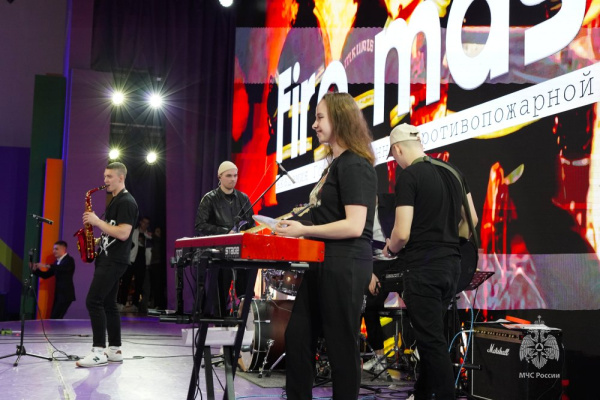На Международной выставке-форуме «Россия» прошел концерт рок-группы Академии «Мастера огня»  