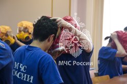 Сегодня в Академии прошли практические занятия с обучающимися кадетского класса