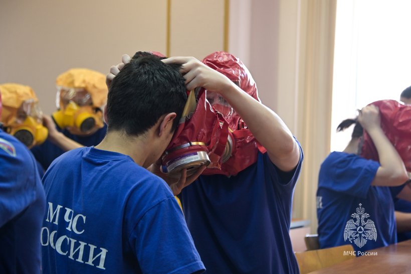 Сегодня в Академии прошли практические занятия с обучающимися кадетского класса