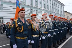 Парадные расчеты Академии приняли участие в Парадах Победы