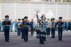 Личный состав Академии проводил поисковый отряд на весеннюю Вахту Памяти