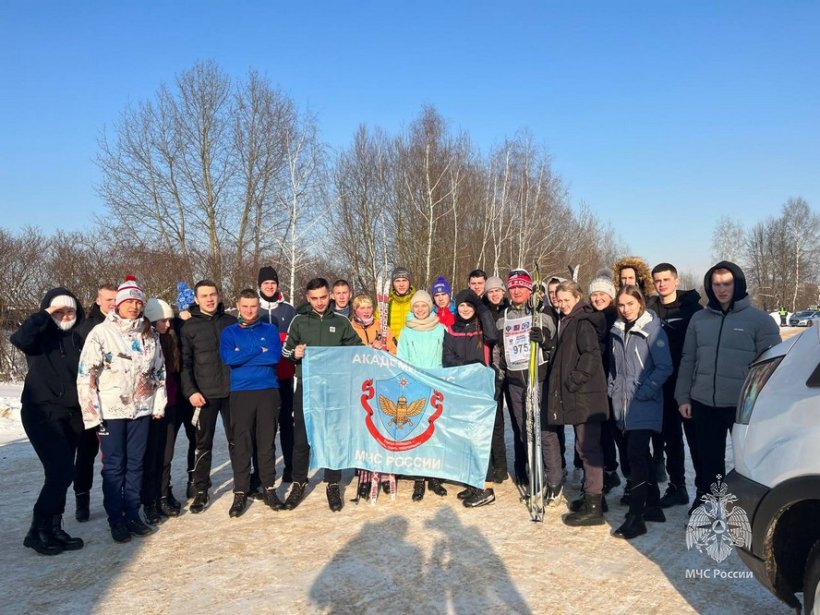 Личный состав Академии принял участие в гонке «Лыжня России»