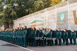 Личный состав Академии принимает участие в штабной тренировке по гражданской обороне