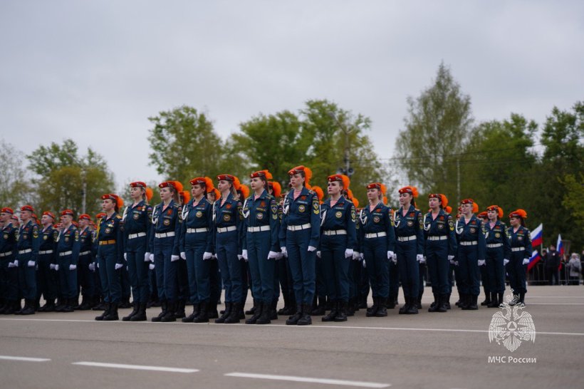 Парадные расчеты Академии приняли участие в Парадах Победы