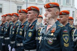 Парадные расчеты Академии приняли участие в Парадах Победы