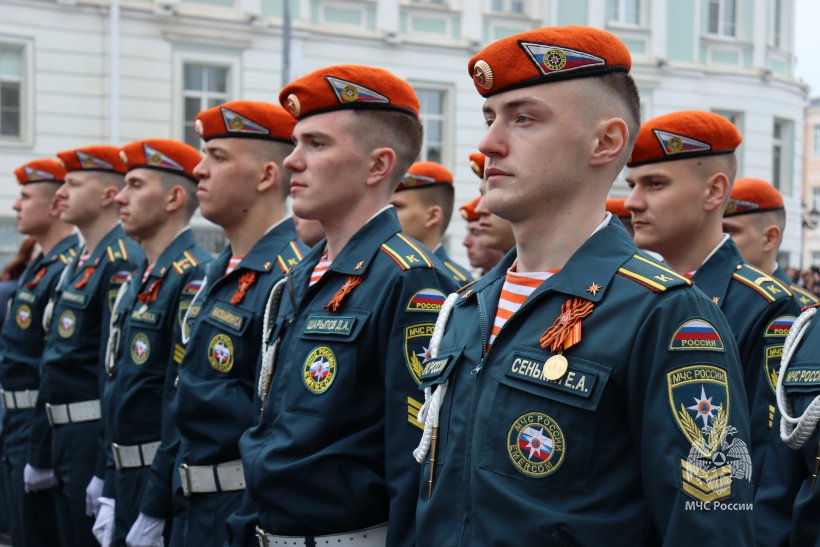 Парадные расчеты Академии приняли участие в Парадах Победы