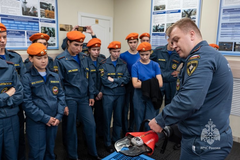 Академия открыла двери для учащихся кадетского класса из Приморского края