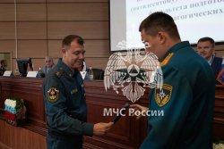 В Академии ГПС МЧС России состоялся выпуск из адъюнктуры 