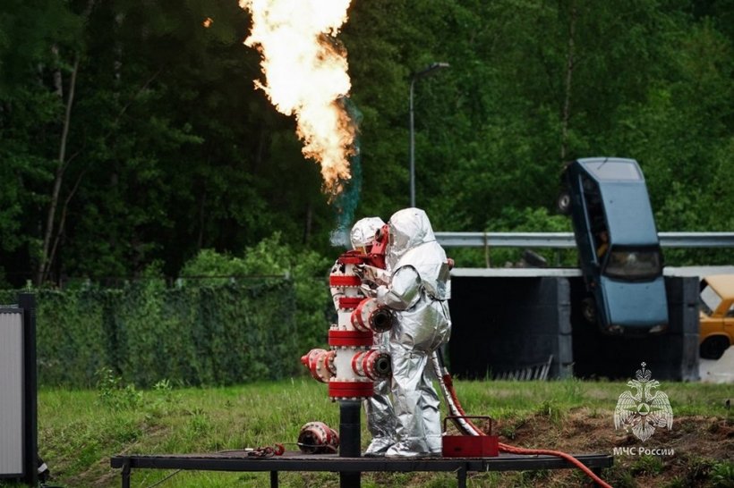 Личный состав Академии принял участие в демонстрационных учениях в рамках международного салона «Комплексная безопасность»