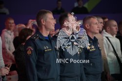 Сотрудники и курсанты вуза приняли участие в концерте творческих коллективов МЧС России на ВДНХ