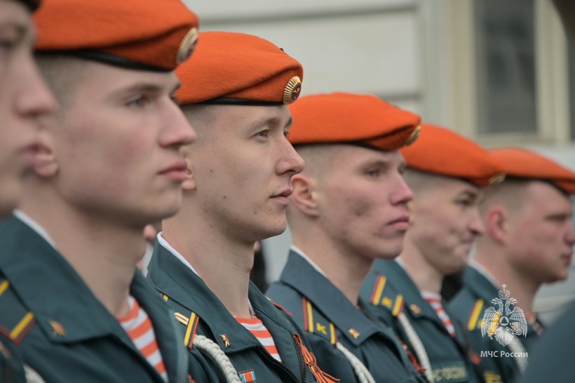 Парадные расчеты Академии приняли участие в Парадах Победы