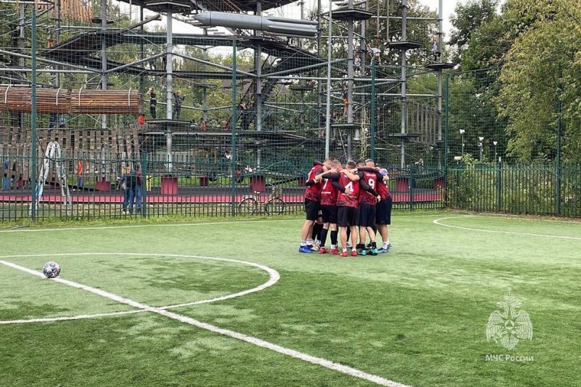 Курсанты Академии приняли участие в товарищеском турнире «Кубок ВДНХ» по футболу