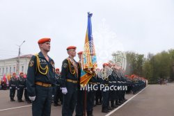 Парадные расчеты Академии приняли участие в Парадах Победы