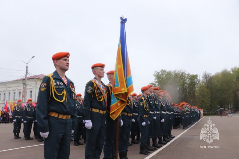 Парадные расчеты Академии приняли участие в Парадах Победы