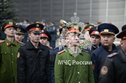 На плацу вуза состоялся общеакадемический развод