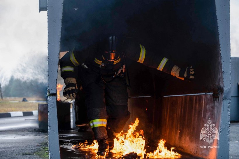 Ордена Почёта Академии ГПС МЧС России в рамках обмена опытом посетили курсанты УГЗ МЧС Беларуси