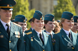 На Красной площади состоялся выпуск молодых специалистов