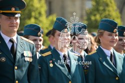 На Красной площади состоялся выпуск молодых специалистов