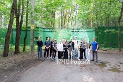 Поисковики Академии совершили пеший поход по историческим местам Москвы