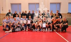  Сборная команда Академии одержала победу в турнире по волейболу