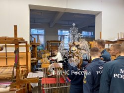 Поисковики Академии провели совместный выезд со студентами и преподавателями Колледжа дизайна и декоративного искусства РГХПУ имени С.Г. Строганова