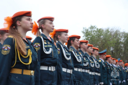Парадные расчеты Академии приняли участие в Парадах Победы