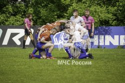 В Москве стартовали  Всероссийские соревнования Спартакиады МЧС России по регби-7