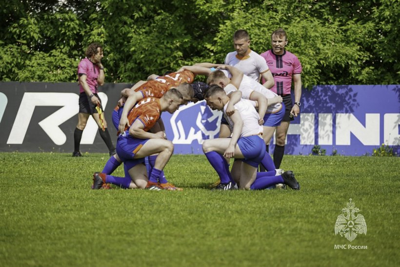 В Москве стартовали  Всероссийские соревнования Спартакиады МЧС России по регби-7