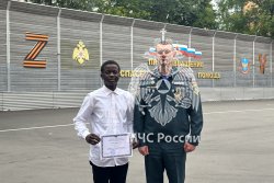 В Академии состоялся выпуск слушателей Института подготовки иностранных граждан